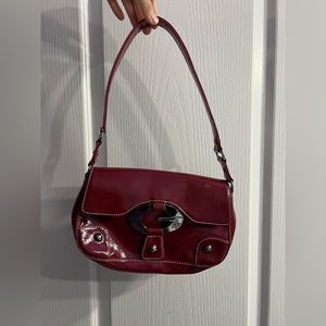 Guess Maroon Shoulder Bag